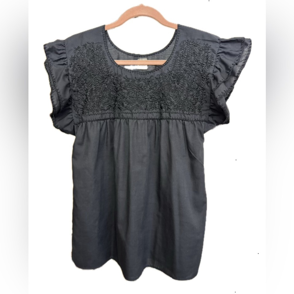 Mexican Embroidered Women's Blouse